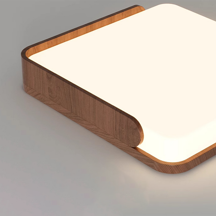 Luz de techo LED empotrada inspirada en nubes de hierro y acrílico de mediados de siglo moderno para sala de estar y dormitorio 