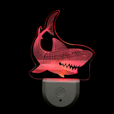 Contemporary Creative Acrylic Christmas Tree Cartoon Pattern LED Wall Sconce Lamp Night Light For Bedroom