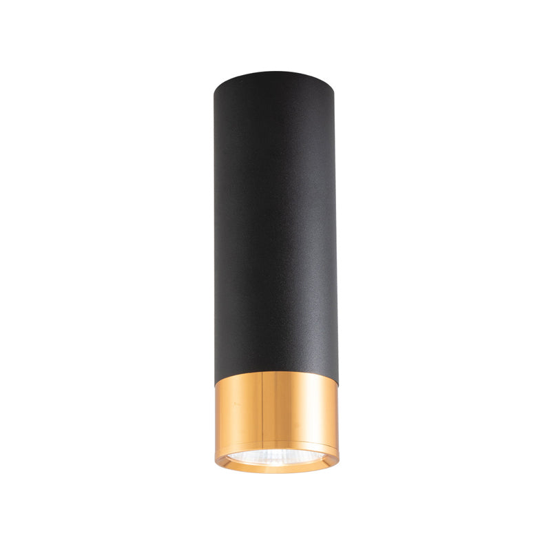 Contemporary Nordic Aluminum Glass Cylindrical LED Flush Mount Ceiling Light Spotlight For Hallway &amp; Living Room