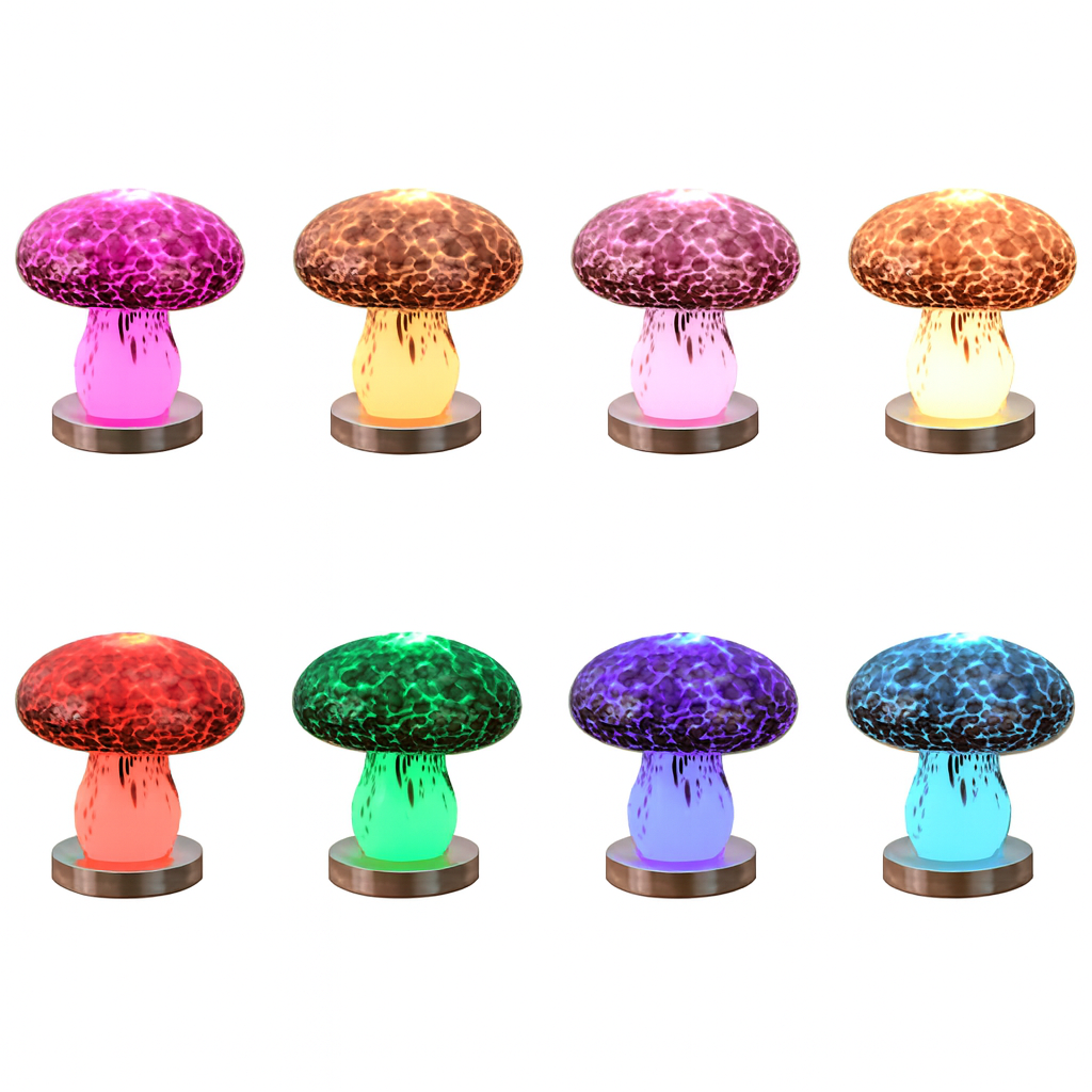 Lampe de table LED rechargeable en verre et bois de style Art déco moderne, lumière de nuit pour chambre à coucher 