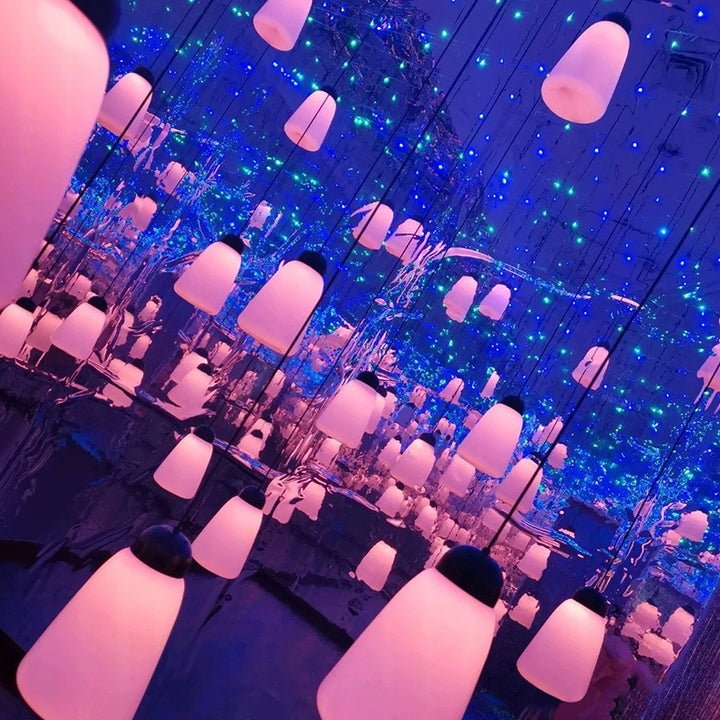 Modern Minimalist Waterproof PE &amp; PP Bottle-Shaped LED Outdoor Pendant Light For Outdoor Patio &amp; Garden