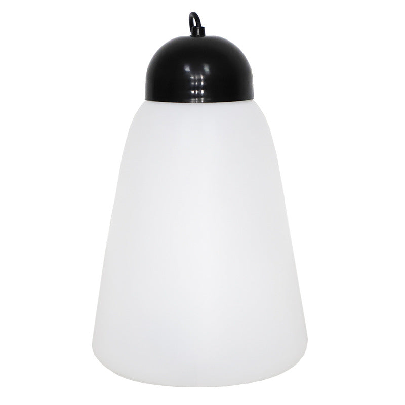 Moderne minimalistische wasserdichte PE & PP flaschenförmige LED-Außenpendelleuchte für Außenbereich & Garten 
