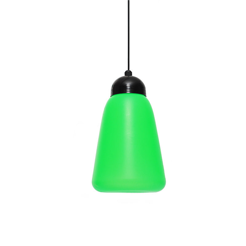 Moderne minimalistische wasserdichte PE & PP flaschenförmige LED-Außenpendelleuchte für Außenbereich & Garten 