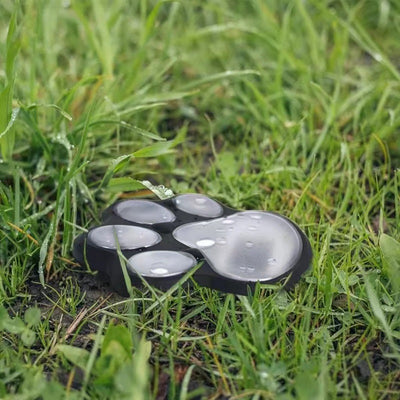 Lumière LED extérieure en forme de patte de chat étanche en PP et PS créative contemporaine pour éclairage paysager de jardin et patio extérieur 
