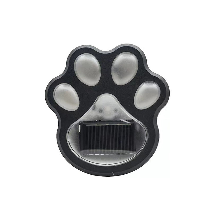 Contemporary Creative Solar Waterproof PP &amp; PS Cat Paw LED Outdoor Light Landscape Lighting For Garden &amp; Outdoor Patio