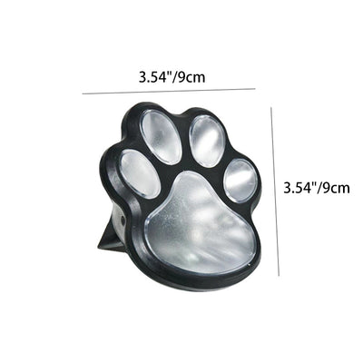 Lumière LED extérieure en forme de patte de chat étanche en PP et PS créative contemporaine pour éclairage paysager de jardin et patio extérieur 