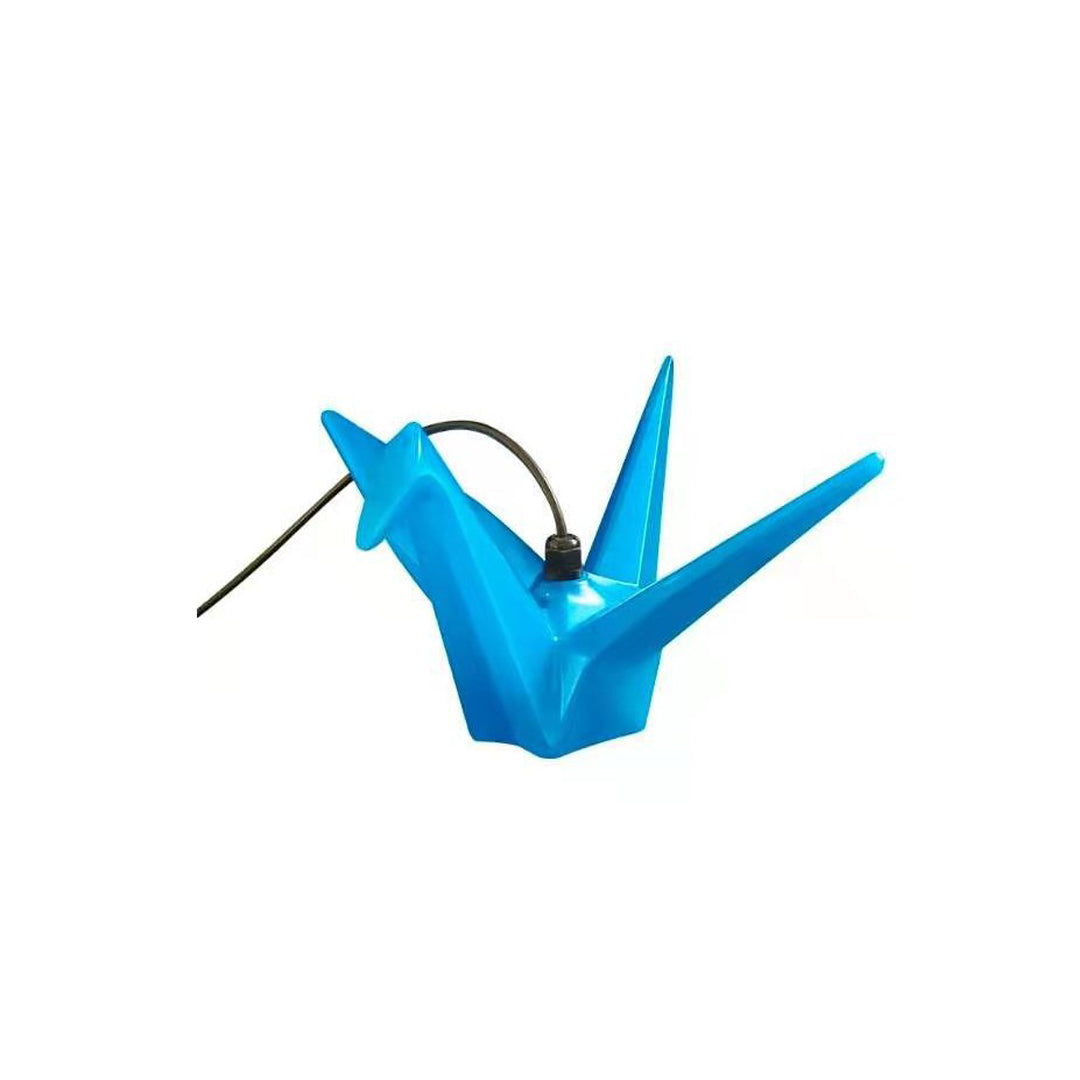 Zeitgenössische kreative wasserdichte PS Origami-Kran-LED-Außenleuchte Landschaftsbeleuchtung für Garten &amp; Außenpatio 