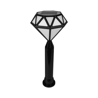 الإضاءة الخارجية الحديثة المبتكرة المقاومة للماء من الألمنيوم والكمبيوتر الشخصي LED على شكل ماسة لإضاءة المناظر الطبيعية للحدائق والفناء الخارجي 