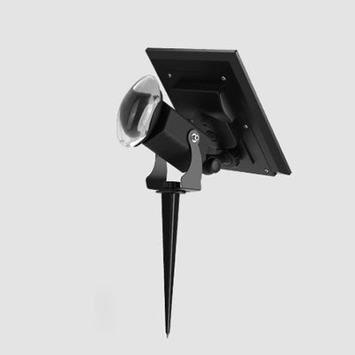 Simplicité Moderne Solaire Étanche Aluminium Cristal En Forme de Caméra LED Lumière Extérieure Ambiante Projecteur Pour Jardin Et Patio Extérieur 