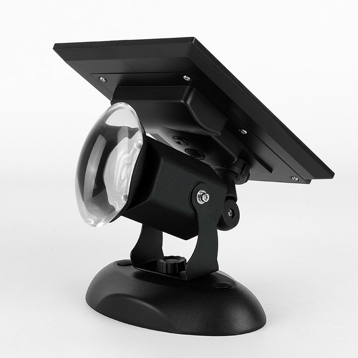 Modern Simplicity Solar Waterproof Aluminum Crystal Camera-Shaped LED Outdoor Light Ambient Spotlight For Garden And Outdoor Patio