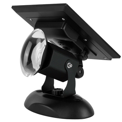 Simplicité Moderne Solaire Étanche Aluminium Cristal En Forme de Caméra LED Lumière Extérieure Ambiante Projecteur Pour Jardin Et Patio Extérieur 