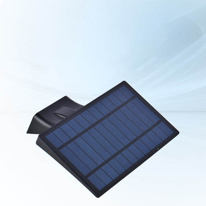 Moderne minimalistische Solar-Wasserdichte ABS &amp; PC Rechteckige Wal-Schwanz LED Wandleuchte für Garten &amp; Außenpatio 