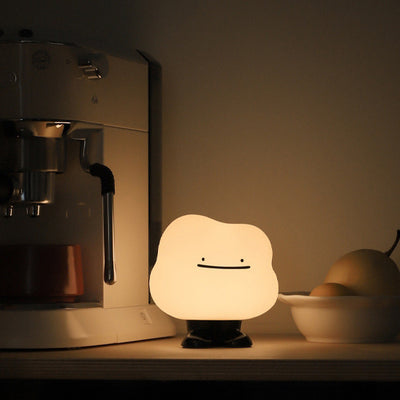 Zeitgenössische kreative Silikon-ABS-niedliche Wolke LED wiederaufladbare Nachtlicht-Tischlampe für Schlafzimmer 