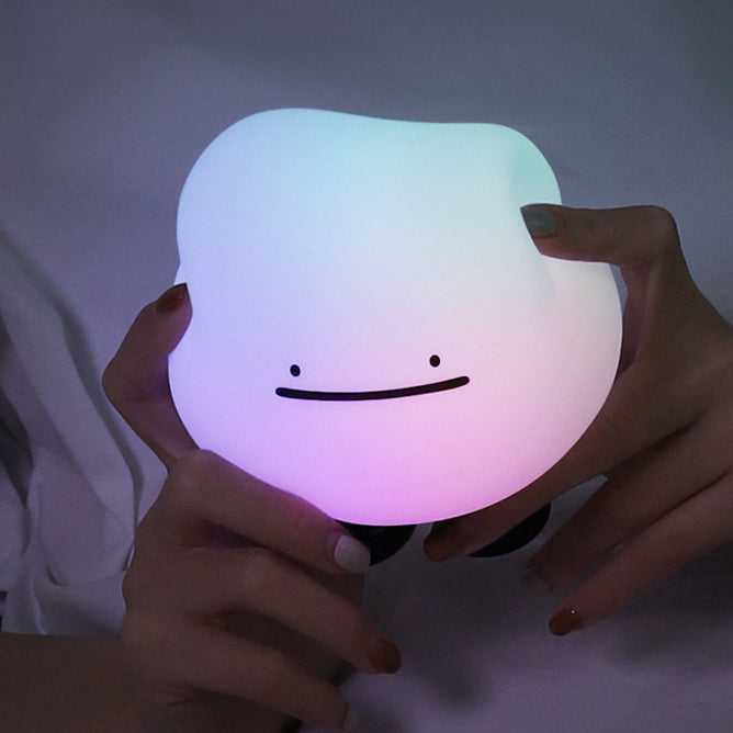 Lámpara de mesa nocturna LED recargable de nube linda de silicona ABS creativa contemporánea para dormitorio 