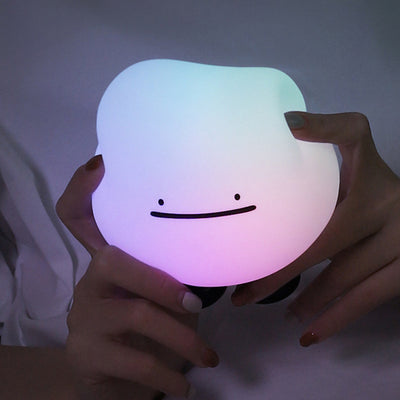 Zeitgenössische kreative Silikon-ABS-niedliche Wolke LED wiederaufladbare Nachtlicht-Tischlampe für Schlafzimmer 