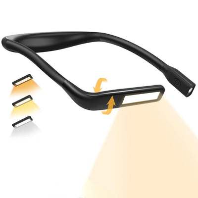 Lámpara de escritorio recargable LED en forma de U de silicona ABS minimalista moderna para dormitorio y estudio 