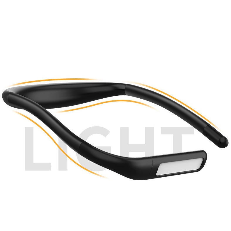 Lámpara de escritorio recargable LED en forma de U de silicona ABS minimalista moderna para dormitorio y estudio 
