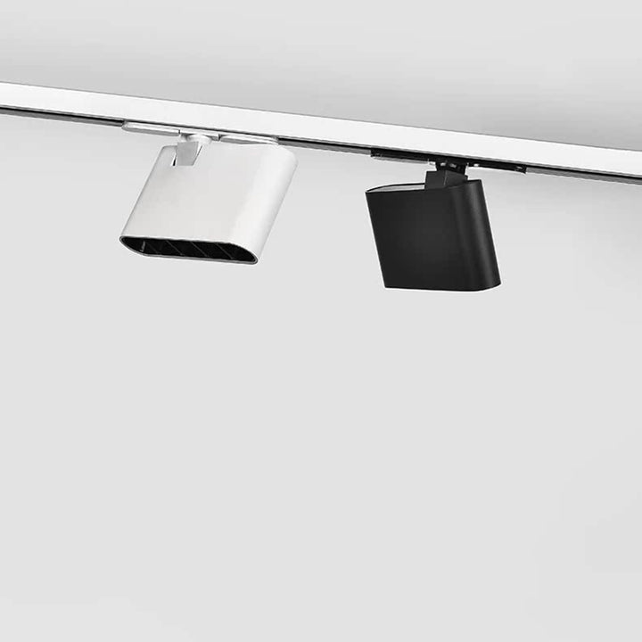 ضوء كشاف LED مستطيل ذو مؤشر تجسيد لوني عالي - مصباح سقف شبه مدمج من الألومنيوم بأسلوب بسيط للمكتب المنزلي 