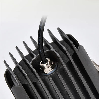 Spot LED encastré étanche - Plafonnier encastré rond en aluminium pour salle de bain 