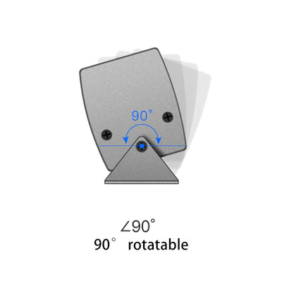 90° Rotatable Linear LED Flush Mount Ceiling Light - Adjustable Wall Washer Light For Home Office