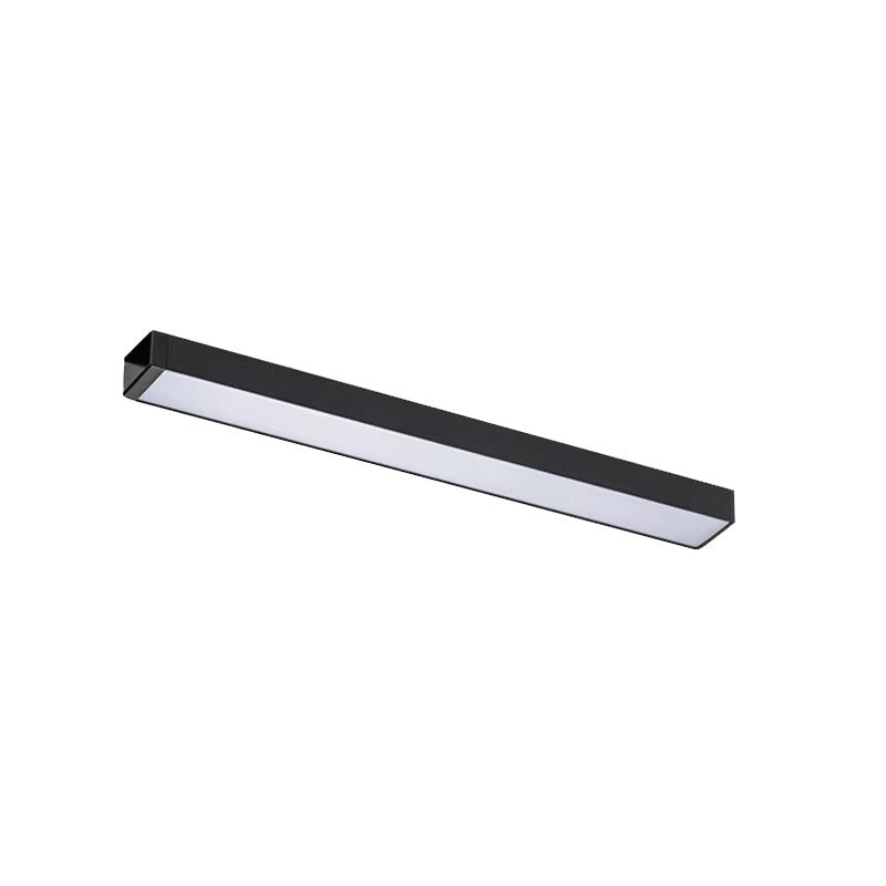 Ultra-Thin Surface Mounted Magnetic Track Light - Adjustable Spotlight Flush Mount Ceiling Light For Living Room