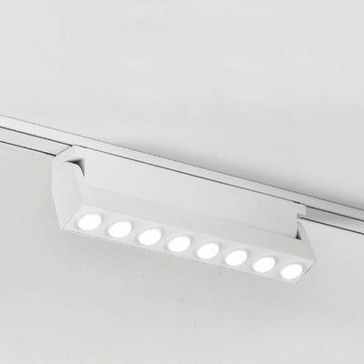 Ultra-Thin Surface Mounted Magnetic Track Light - Adjustable Spotlight Flush Mount Ceiling Light For Living Room