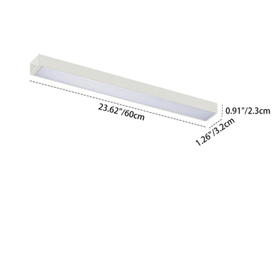 Ultra-Thin Surface Mounted Magnetic Track Light - Adjustable Spotlight Flush Mount Ceiling Light For Living Room