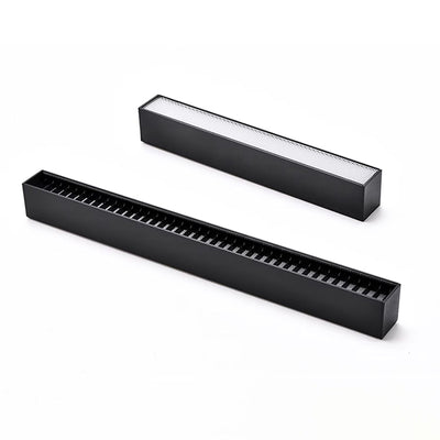 Minimalist Recessed Linear Smart LED Flush Mount Ceiling Light - Eye-Comfort With Anti-Glare Optical Design For Home Office