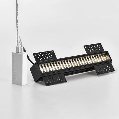 Minimalist Recessed Linear Smart LED Flush Mount Ceiling Light - Eye-Comfort With Anti-Glare Optical Design For Home Office