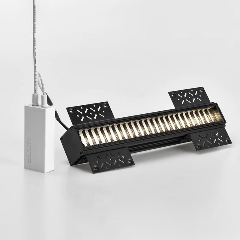 Minimalist Recessed Linear Smart LED Flush Mount Ceiling Light - Eye-Comfort With Anti-Glare Optical Design For Home Office