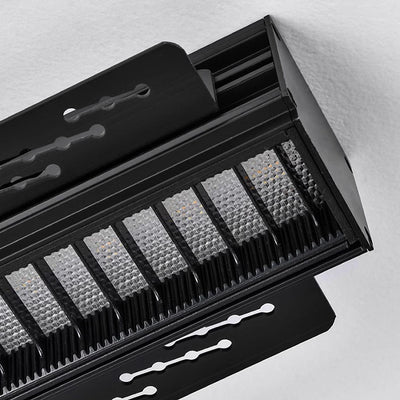 Minimalist Recessed Linear Smart LED Flush Mount Ceiling Light - Eye-Comfort With Anti-Glare Optical Design For Home Office