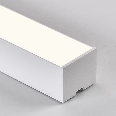 RGB Smart Linear Pendant Light - Aluminum Frame Dynamic Effect For Entertainment Room