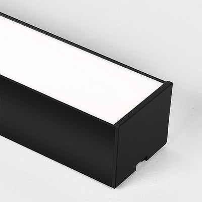 RGB Smart Linear Pendant Light - Aluminum Frame Dynamic Effect For Entertainment Room