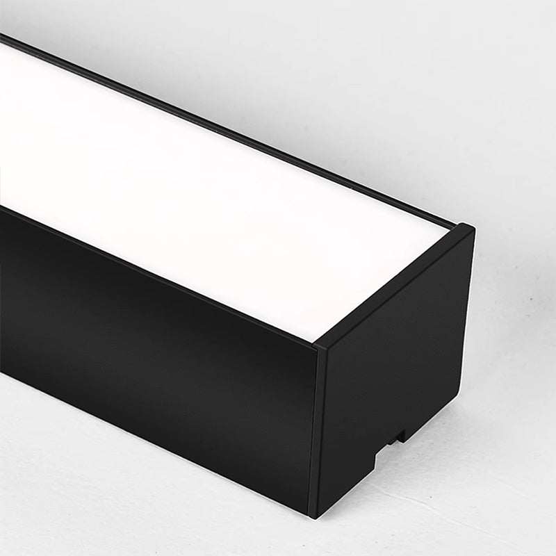 RGB Smart Linear Pendant Light - Aluminum Frame Dynamic Effect For Entertainment Room