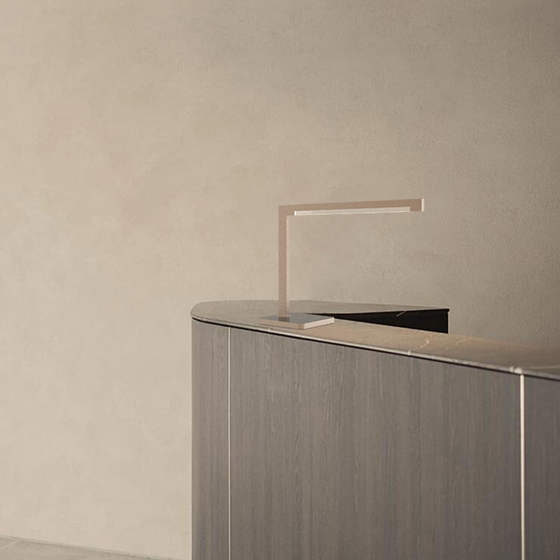 Aluminum LED Desk Lamp With Wireless Charger - Rotatable Eye-Protection Lamp For Study