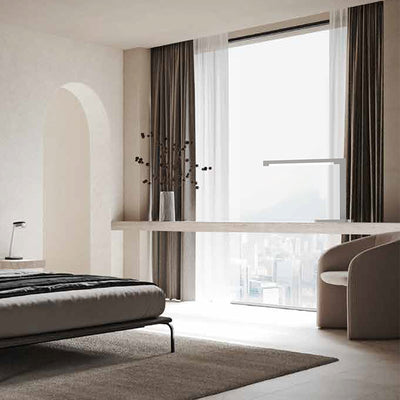 Aluminum LED Desk Lamp With Wireless Charger - Rotatable Eye-Protection Lamp For Study