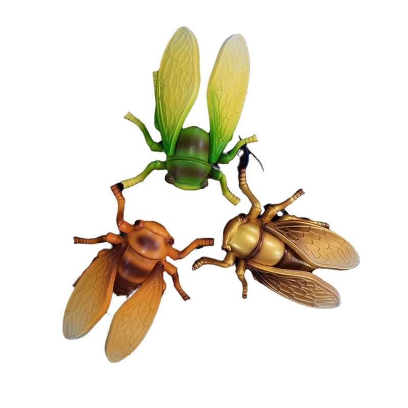 Waterproof Art Deco Animated Cicada LED Outdoor Light Landscape Lighting - With Flapping Wings &amp; Sound For Garden