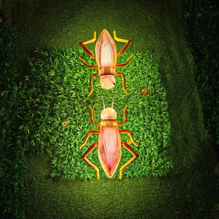 Waterproof Creative Animated Cricket LED Outdoor Light - Landscape Decor With Sound For Garden