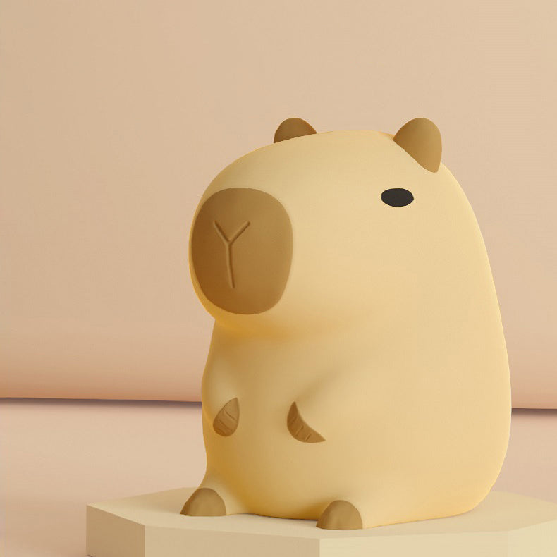 Lampe de table LED en silicone PC ABS pour cochon d&