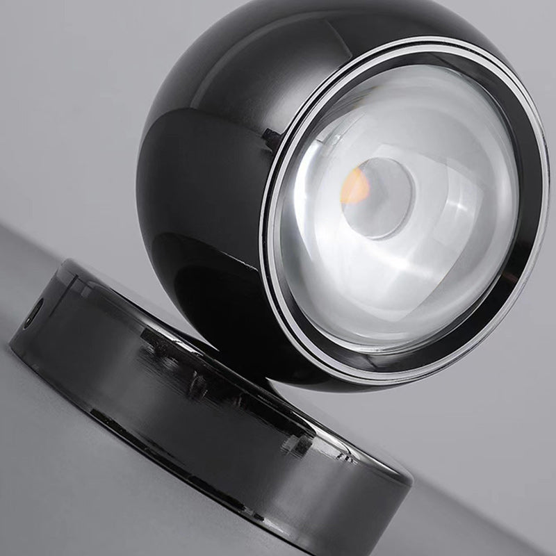 Moderne minimalistische Globus Kristall LED Wandleuchte Lampe für Wohnzimmer 