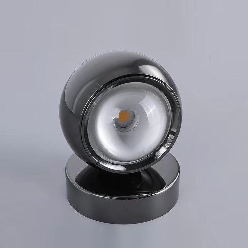 Moderne minimalistische Globus Kristall LED Wandleuchte Lampe für Wohnzimmer 