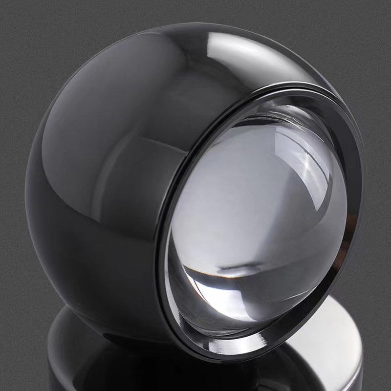 Moderne minimalistische Globus Kristall LED Wandleuchte Lampe für Wohnzimmer 