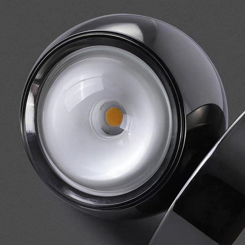 Moderne minimalistische Globus Kristall LED Wandleuchte Lampe für Wohnzimmer 