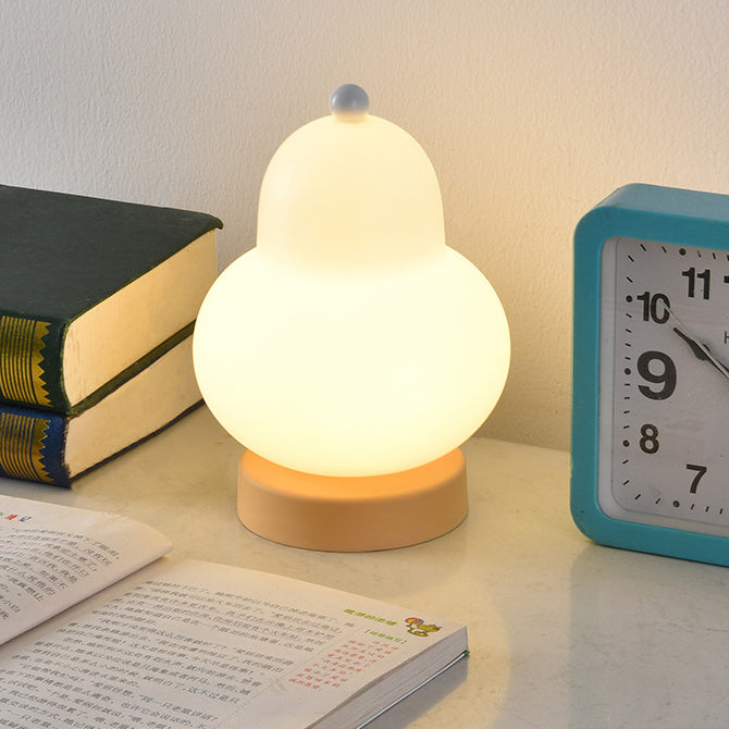 Contemporary Creative Pear Plastic Resin LED Table Lamp For Living Room