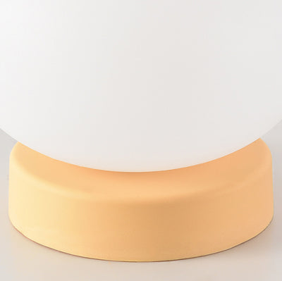 Contemporary Creative Pear Plastic Resin LED Table Lamp For Living Room