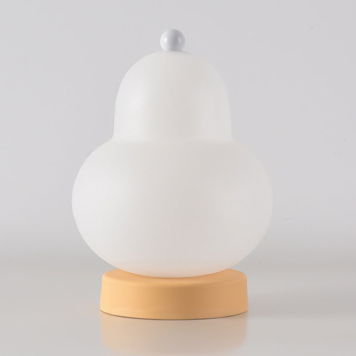 Contemporary Creative Pear Plastic Resin LED Table Lamp For Living Room