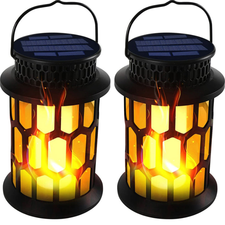 Colonne nordique contemporaine en plastique LED solaire mobile pour jardin 