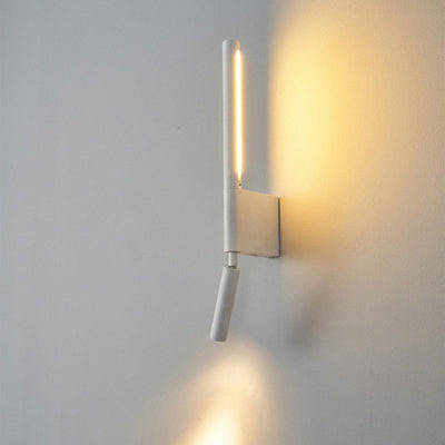 Applique murale LED en fer acrylique colonne minimaliste moderne pour salon 
