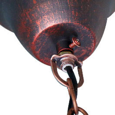 Zeitgenössische industrielle Zylinder Eisen Glas 1-Licht Pendelleuchte für Wohnzimmer 