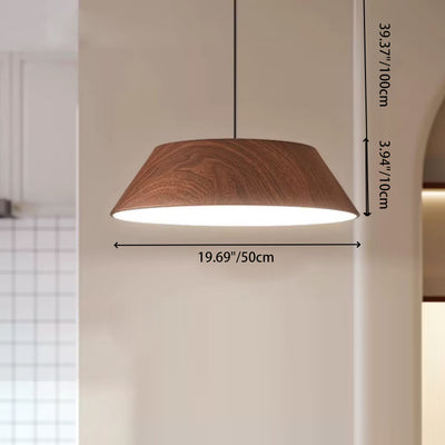 Lámpara colgante LED de hierro acrílico con forma de platillo volador rústico tradicional para comedor 